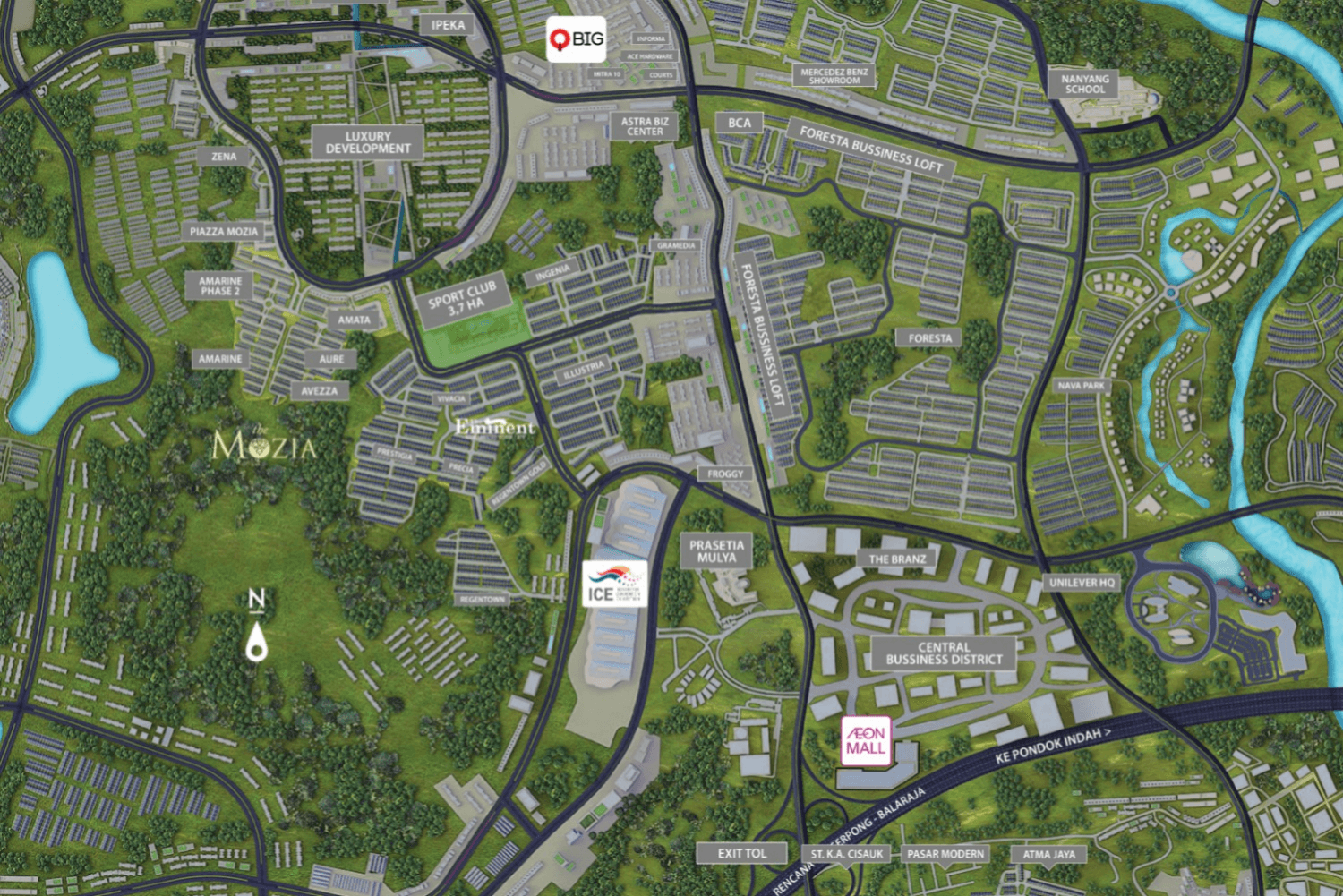 Properti impian di Project Testing, Ecatalog Sinar Mas Land