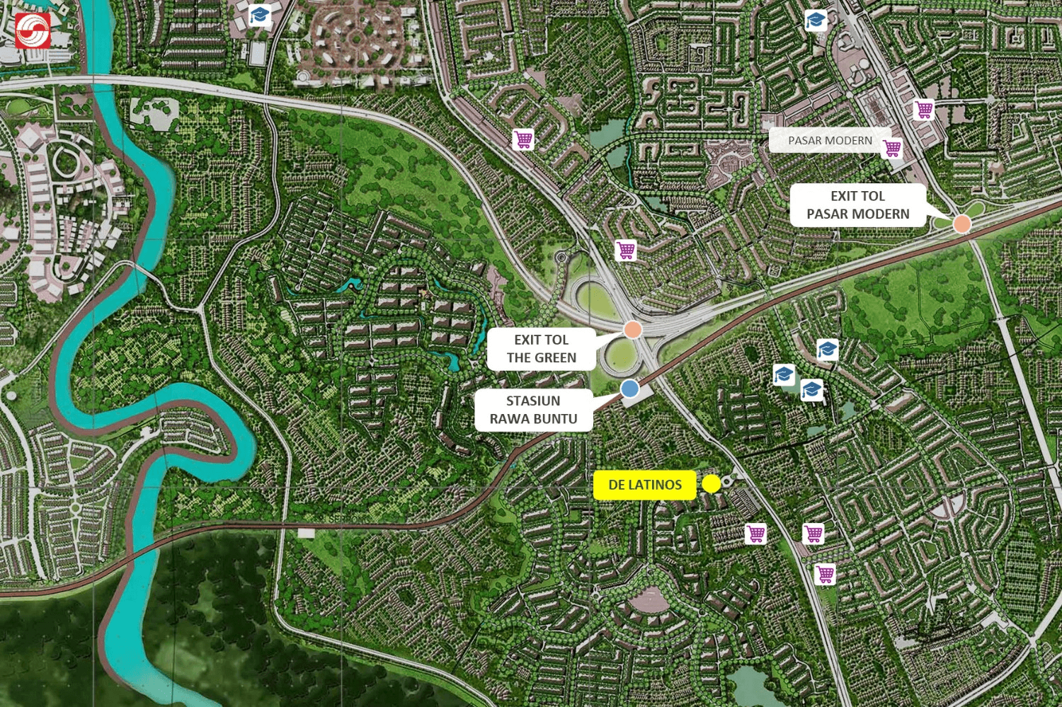 Properti impian di Project Testing, Ecatalog Sinar Mas Land