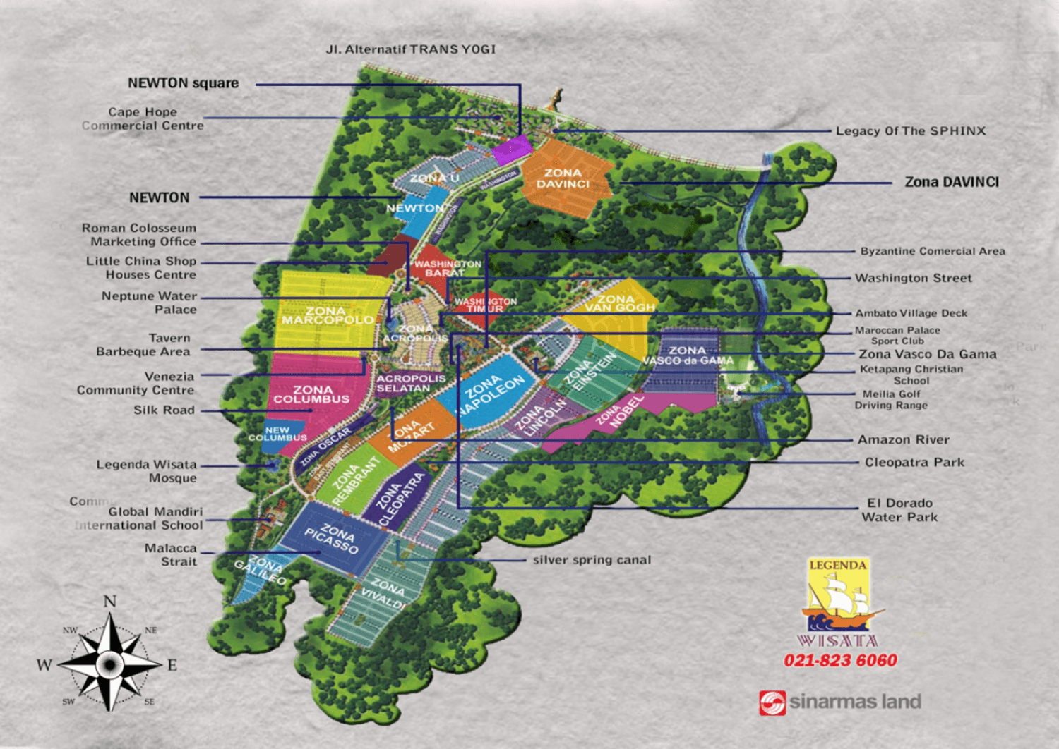 Properti impian di Legenda Wisata, Ecatalog Sinar Mas Land